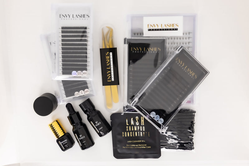 Professional Lash Extension Kits - For Beginners, Students & Advanced