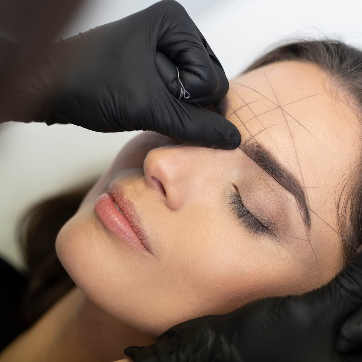 how to measure eyebrows