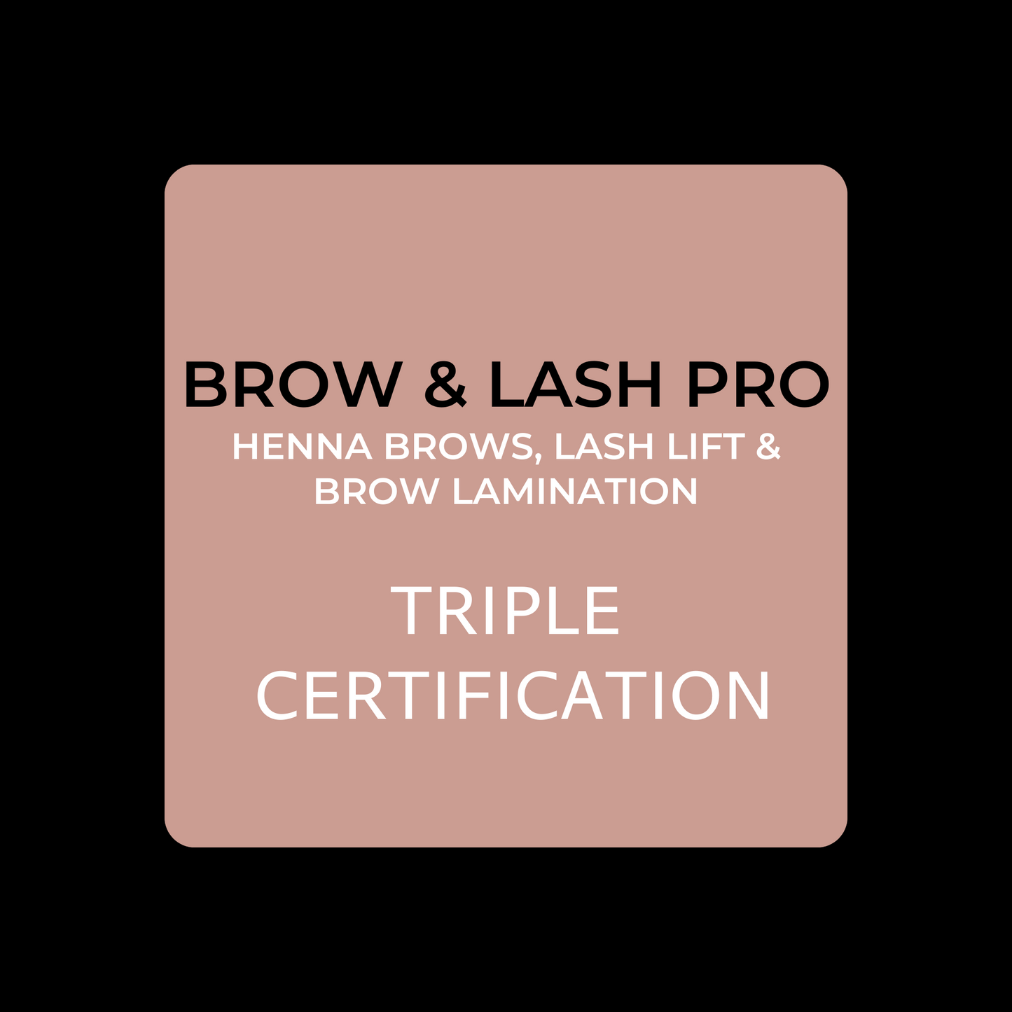 BROW & LASH PRO - LEARN HENNA BROWS, BROW LAMINATION & LASH LIFT